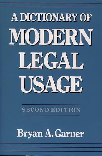 Dictionnaire de la terminologie juridique moderne