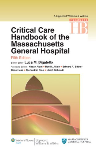 Manuel de soins intensifs du Massachusetts General Hospital