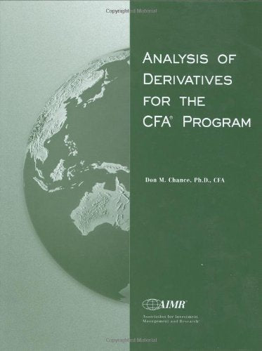 Analyse des produits dérivés pour le programme CFA