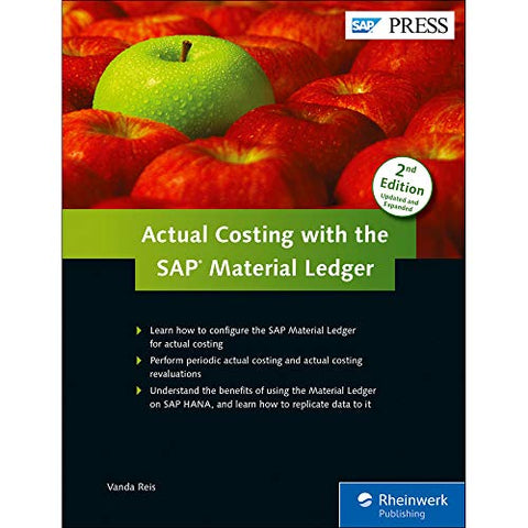 Calcul du coût réel avec le grand livre des matières dans SAP ERP