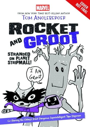 Rocket and Groot: Stranded on Planet Strip Mall!, Includes 4 Bookmarks