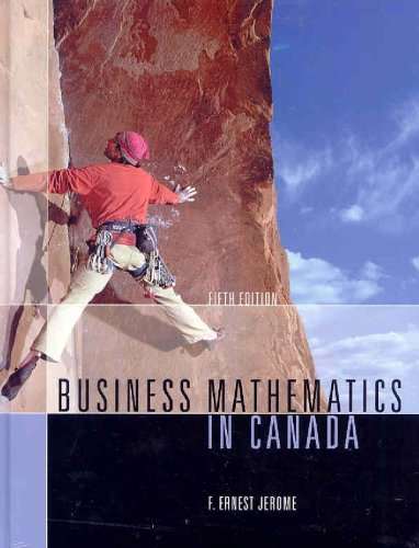 Business Mathematics in Canada