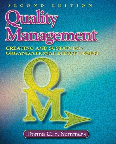 Quality Management (2nd Edition)
