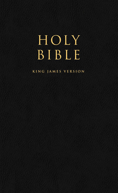 SAINTE BIBLE : Édition cadeau et récompense, version King James (KJV), similicuir noir : un beau cadeau chrétien composé des Saintes Écritures et de dévotions quotidiennes