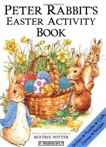 Livre d'activités de Pâques de Pierre Lapin