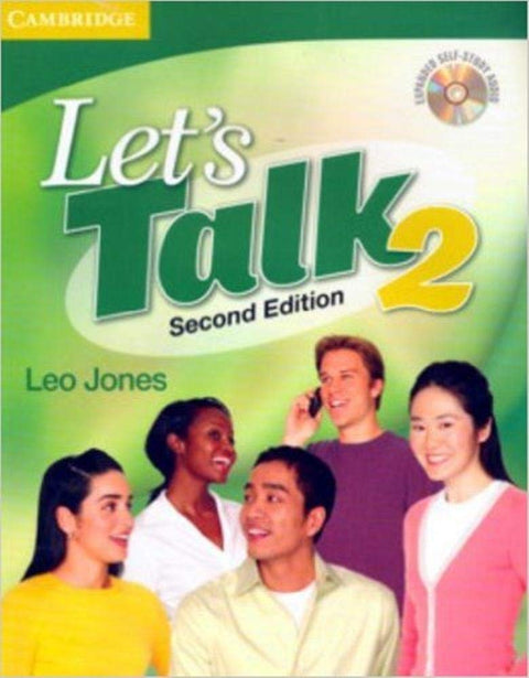 Livre de l’élève Let’s Talk niveau 2 avec CD audio d’auto-apprentissage