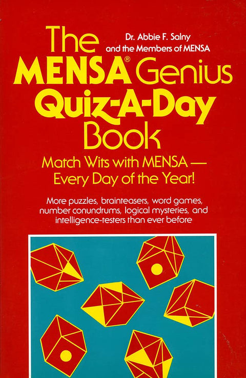 Le livre Mensa des génies : un quiz par jour