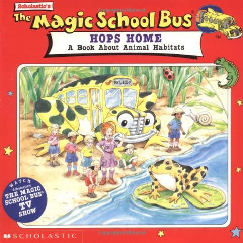Hops Home : Un livre sur les habitats des animaux (Le Bus magique)