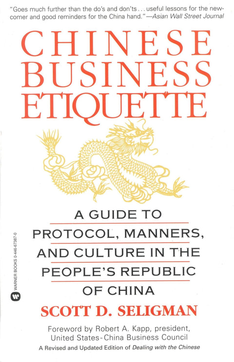 ÉTIQUETTE DES AFFAIRES EN CHINE