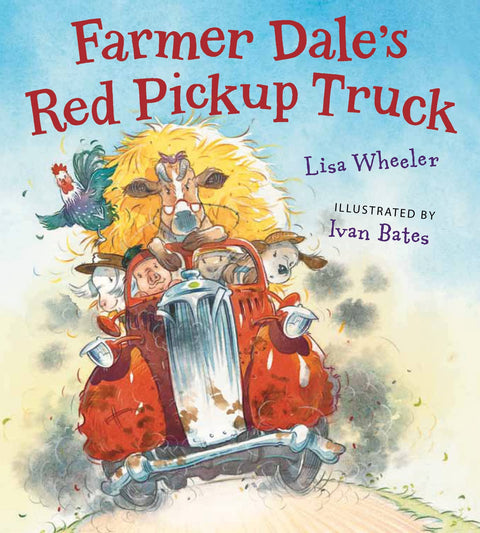 Le pick-up rouge du fermier Dale