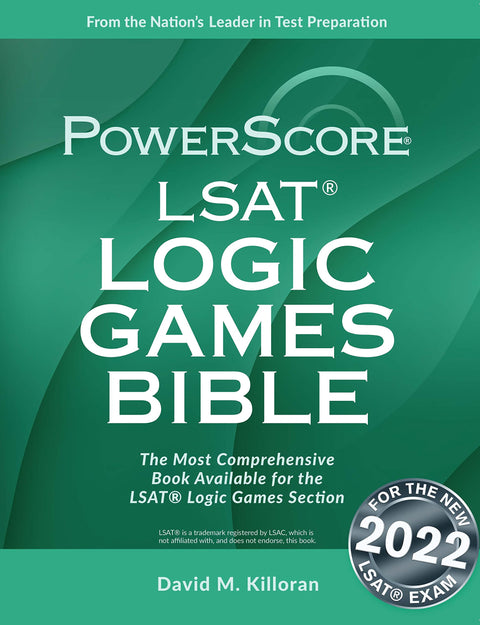 La Bible des jeux logiques du LSAT PowerScore