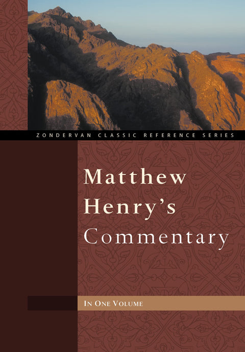 Commentaire de Matthew Henry