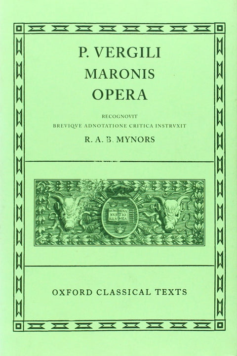 Opera (Oxford Classical Texts) (Latin Edition)