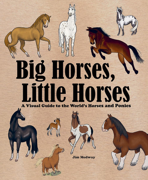 Grands chevaux, petits chevaux : un guide visuel des chevaux et poneys du monde
