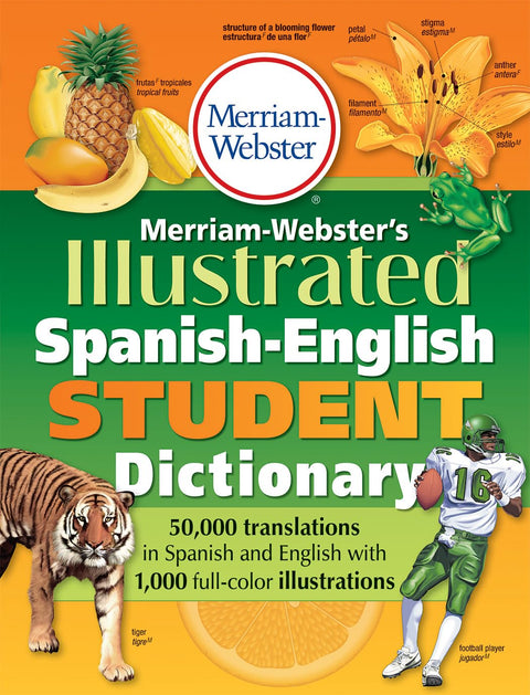 Dictionnaire étudiant illustré espagnol-anglais Merriam-Webster