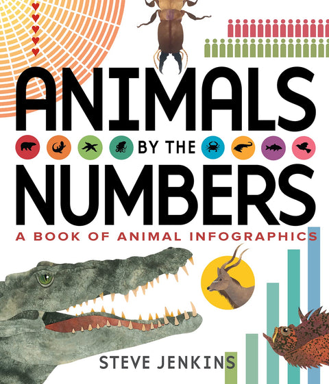 Les animaux en chiffres : un livre d'infographies