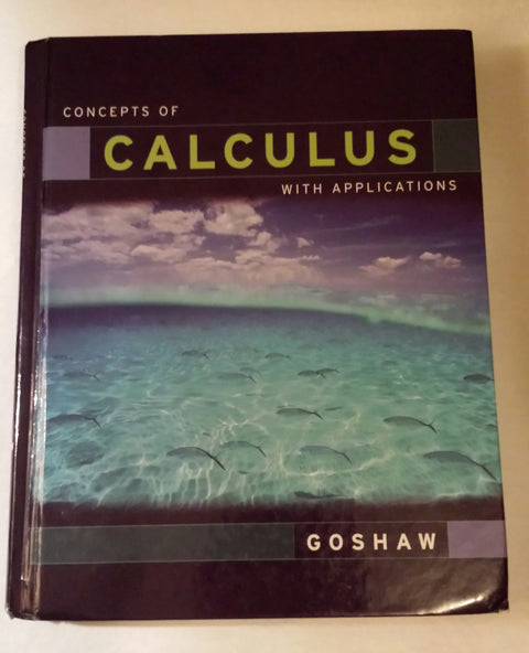 Concepts of Calculus With Applications, Updated Edition