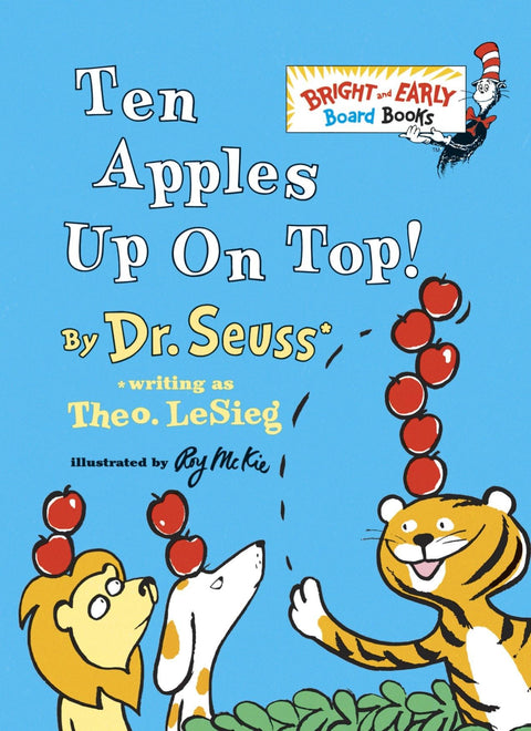 Dix pommes sur la tête ! (Bright & Early Board Books)