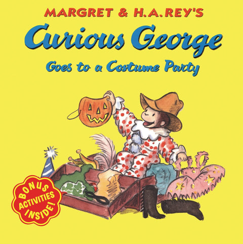 Georges le petit curieux va à une fête costumée