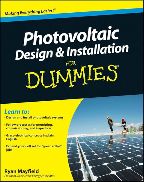 Conception et installation photovoltaïques pour les Nuls