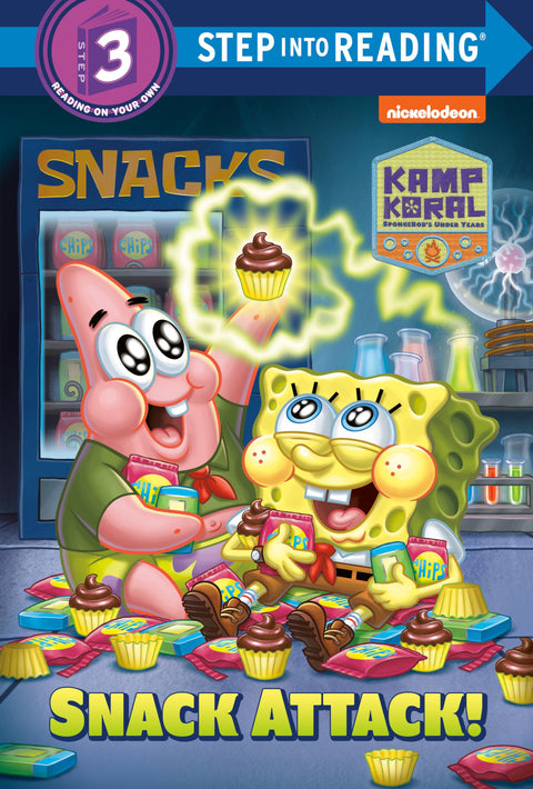Snack Attack! (Kamp Koral: Spongebob's Under Years) (Step Into Reading)