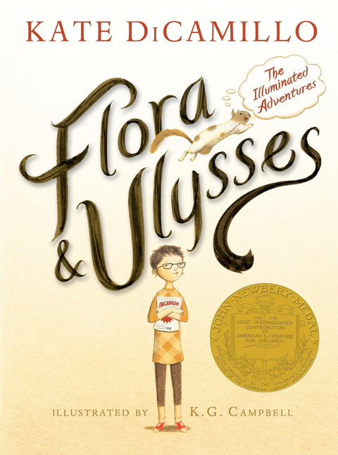 Flora et Ulysse : Les Aventures Illumineuses (Un roman pour jeunes lecteurs sur une fille cynique et un écureuil super-héros - Pour les enfants de 8 à 12 ans, de la 3e à la 7e année)