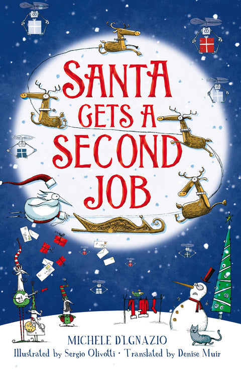 Le Père Noël trouve un deuxième travail