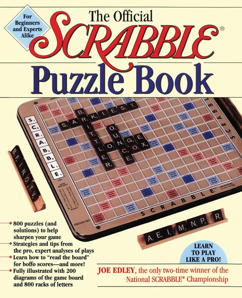 Le livre officiel de mots croisés Scrabble