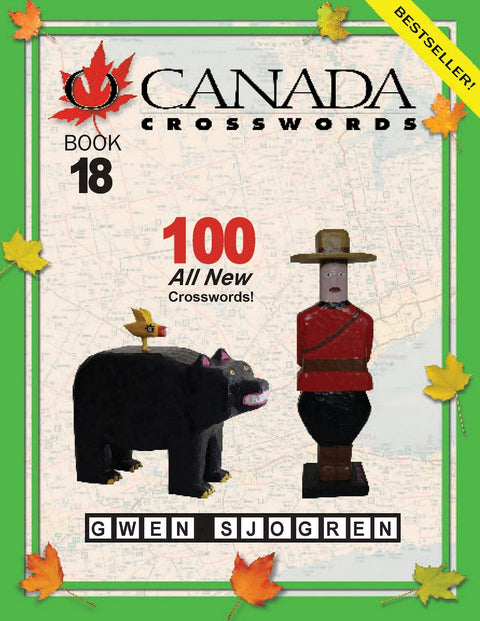 O Canada Mots croisés Livre 18