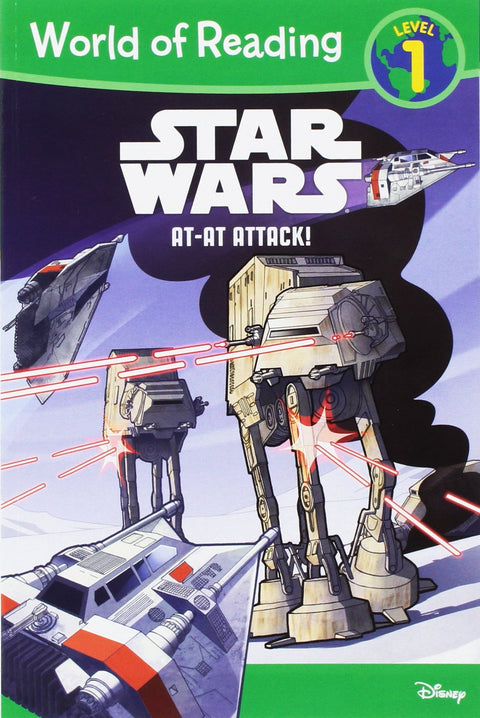 Le monde de la lecture : Star Wars, attaque des AT-AT ! (Niveau 1)