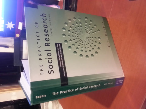 The Practice of Social Research (with CD-ROM and I