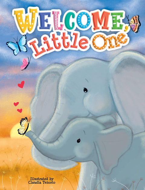 Bienvenue petit trésor - Livre cartonné épais pour enfants - Famille