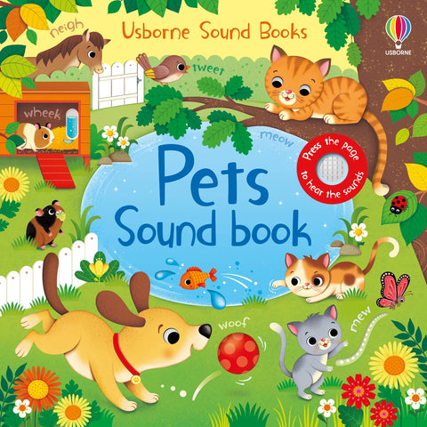 Livre sonore sur les animaux de compagnie