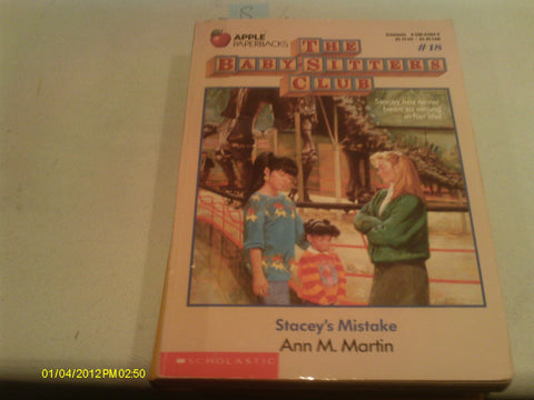 Stacey's Mistake (The Baby-Sitters Club, 18)