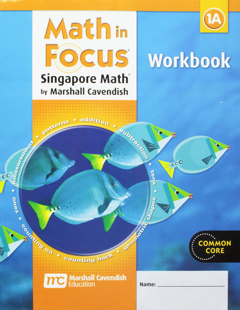 Cahier d’exercices de l’élève, niveau 1 (Math in Focus: Singapore Math)