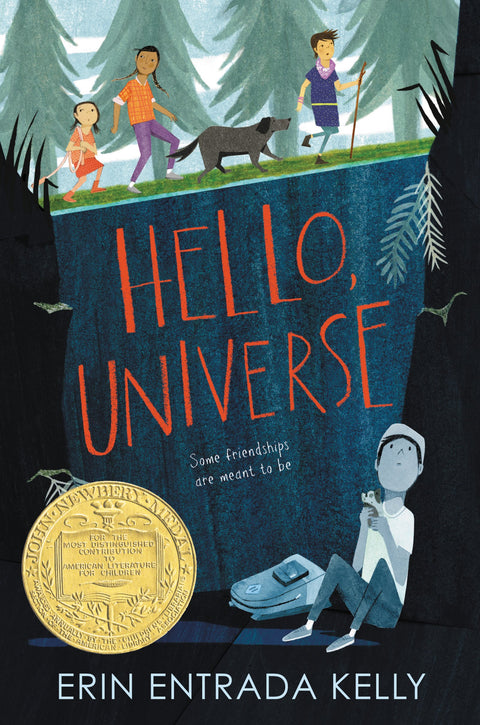 Bonjour, l'univers : un roman primé par le Newbery