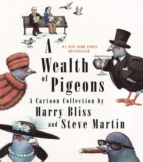 Une foule de pigeons : une collection de dessins animés