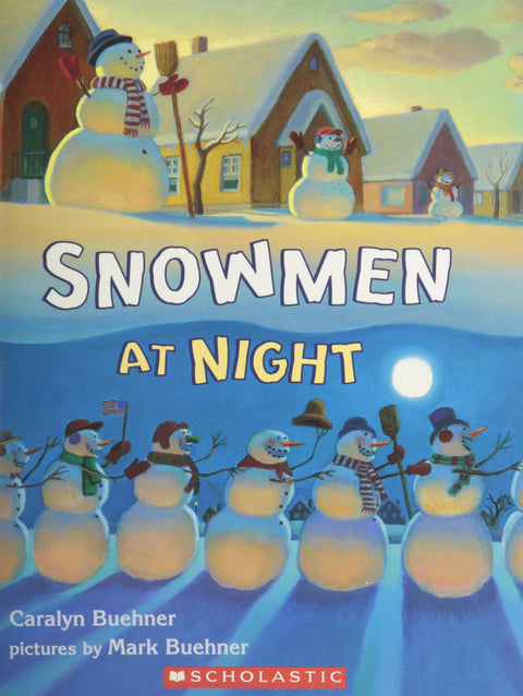 Les bonshommes de neige la nuit