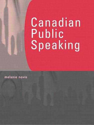 Prise de parole en public au Canada
