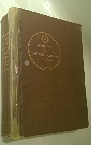 Webster's Third New International Dictionary