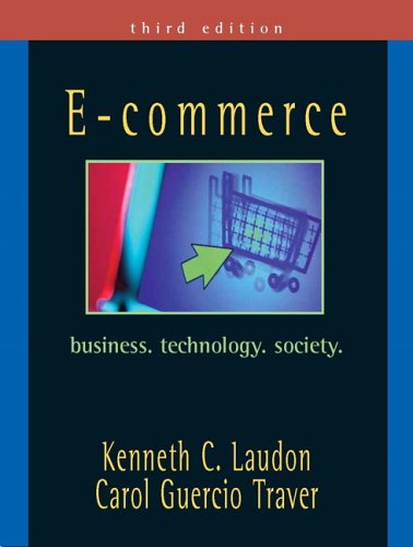 Commerce électronique : entreprises, technologie et société