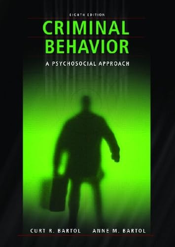 Criminal Behavior: A Psychological Approach