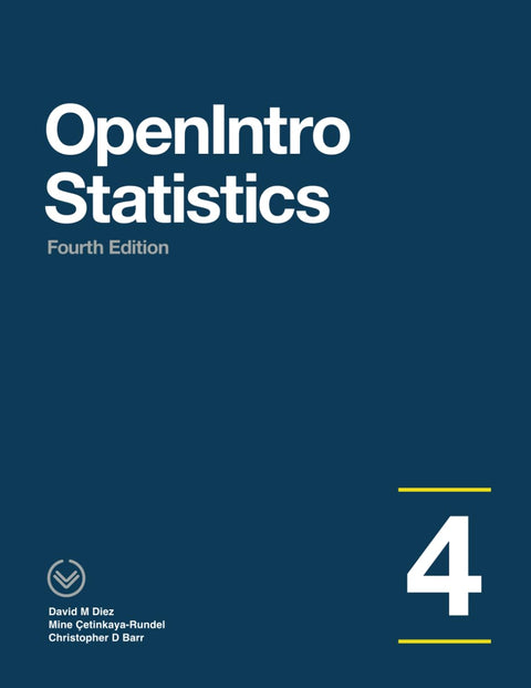 OpenIntro Statistics : Quatrième édition (intérieur tout en couleur)
