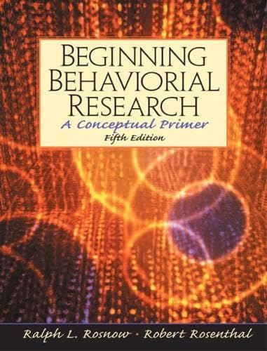 Introduction à la recherche en comportement : guide conceptuel