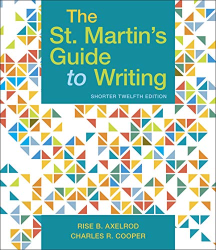 Le guide d’écriture St. Martin’s, édition abrégée