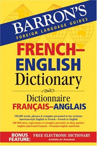 Dictionnaire français-anglais Barron's