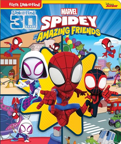 Marvel Spider-Man - Spidey et ses Incroyables Amis - Livre d'activités « Cherche et trouve » - PI Kids