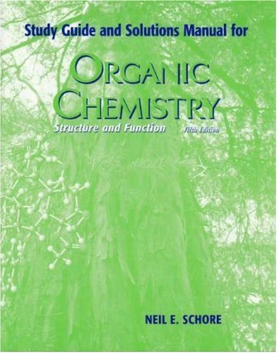 Guide d'étude et manuel de solutions (Chimie organique)