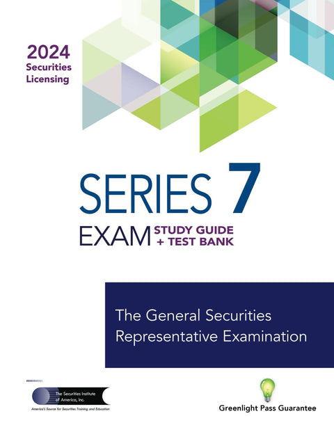 GUIDE D’ÉTUDE POUR L’EXAMEN SERIES 7 2024+ ET BANQUE DE QUESTIONS