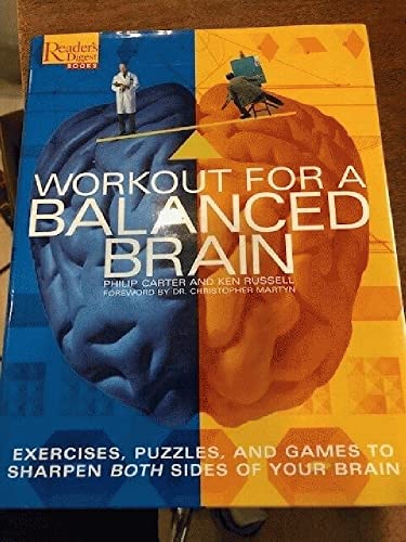 Entraînement pour un cerveau équilibré : exercices, énigmes et jeux pour stimuler les deux hémisphères de votre cerveau